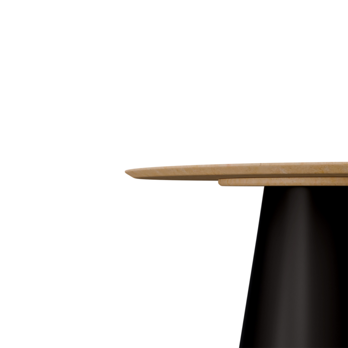 Mesa fija DAISY 100 roble/negro - Imagen 4