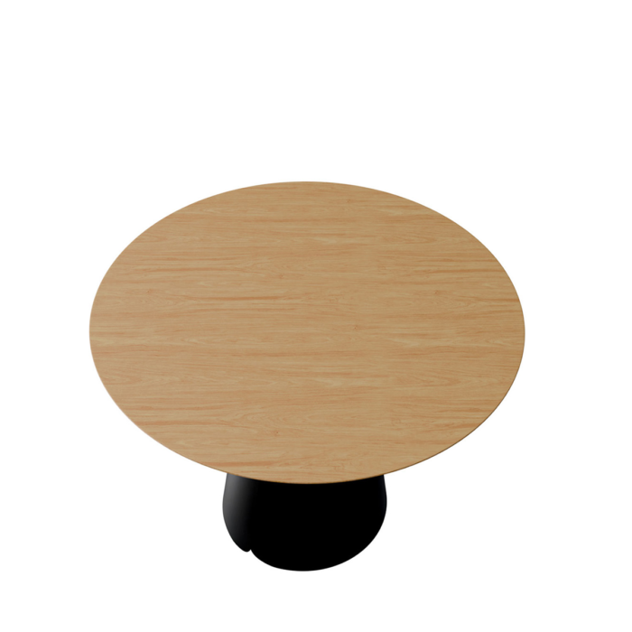 Mesa fija DAISY 100 roble/negro - Imagen 2