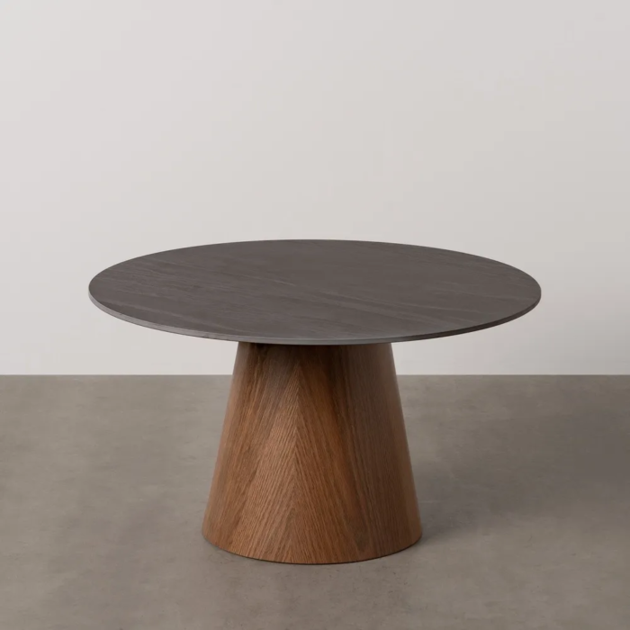 Mesa de Centro Negro-Marrón - Imagen 3