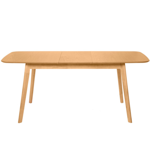 Mesa extensible ENMA 120 cm en madera de roble. Diseño nórdico, versátil y práctico, ideal para cocinas y comedores. ¡Amplía tu espacio con estilo!