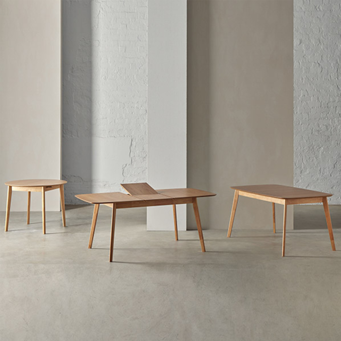 Mesa extensible ENMA 120 roble - Imagen 9
