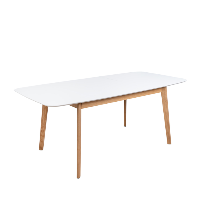 Mesa extensible KENNA140 roble/blanco - Imagen 3