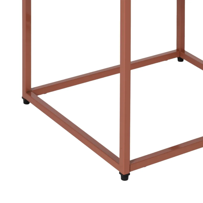 Mesita terracota-acero - Imagen 9