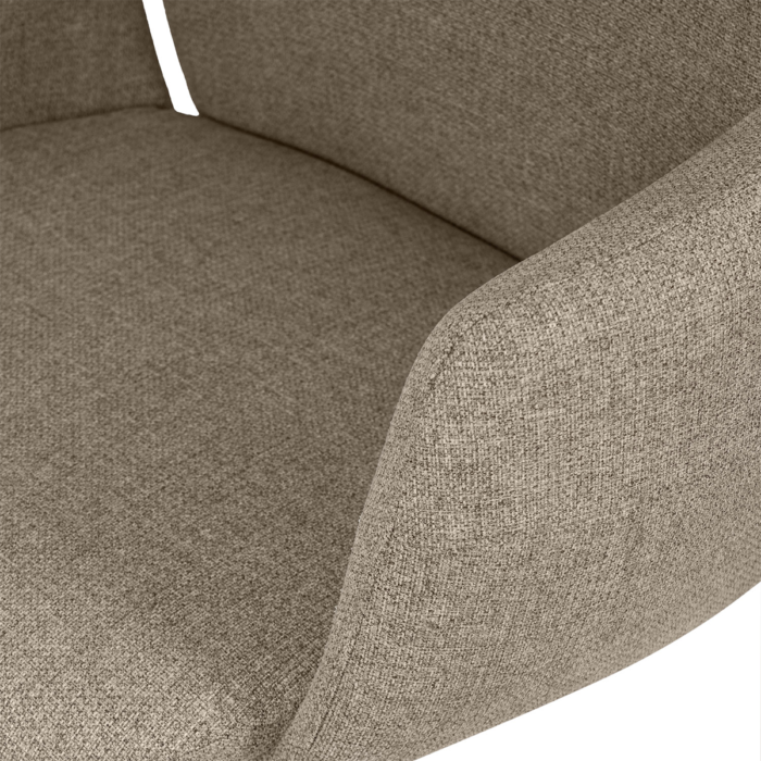 Silla de oficina British Taupe - Imagen 5