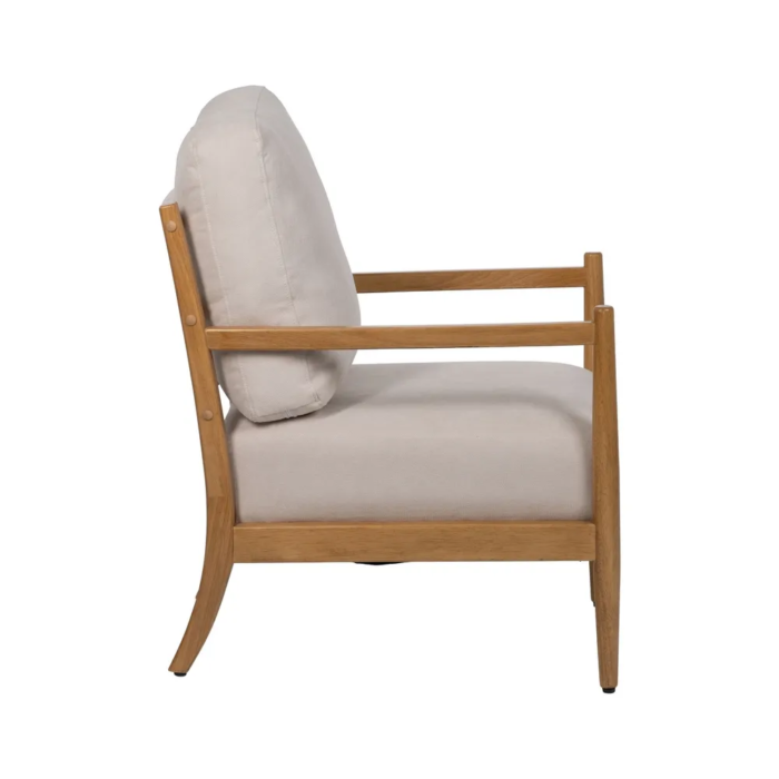 Sillón en madera blanco - Imagen 10