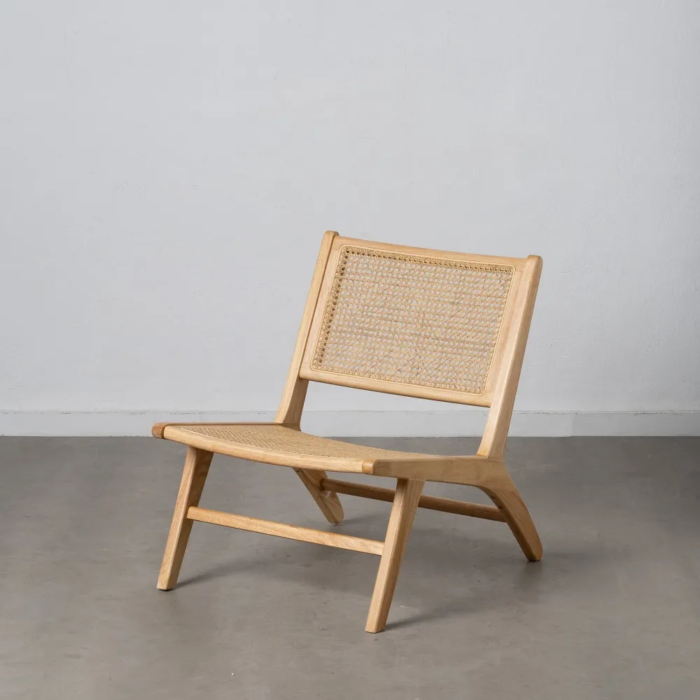 Sillón en madera y ratán - Imagen 11