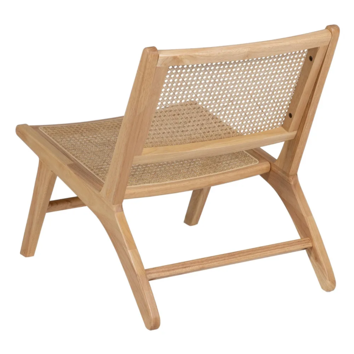 Sillón en madera y ratán - Imagen 9