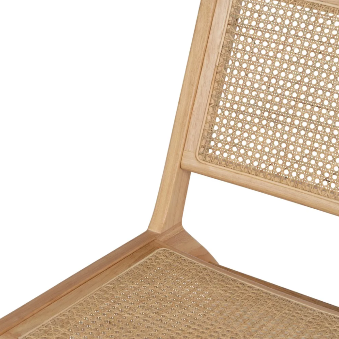 Sillón en madera y ratán - Imagen 7
