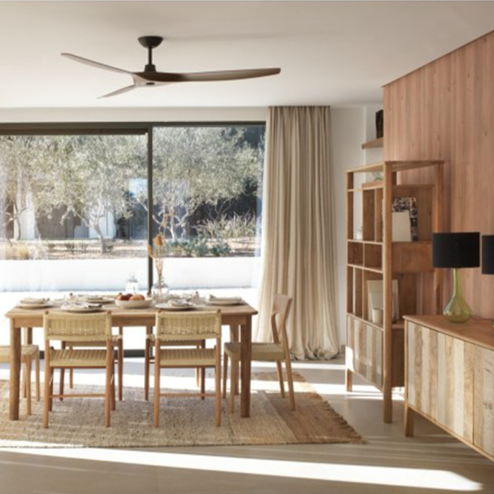 Librería madera de mango gris envejecido - Imagen 7