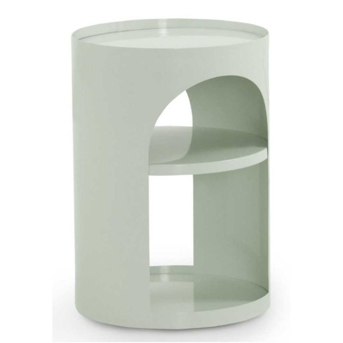 Mesa Auxiliar Metálica Blanca - Imagen 5