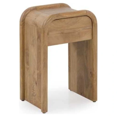 mesita noche madera mango natural
