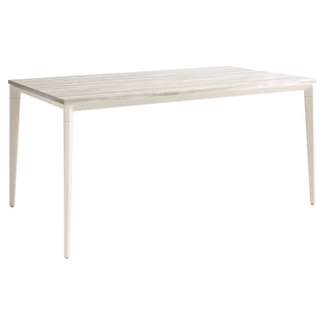mesa comedor 160 cm marfil