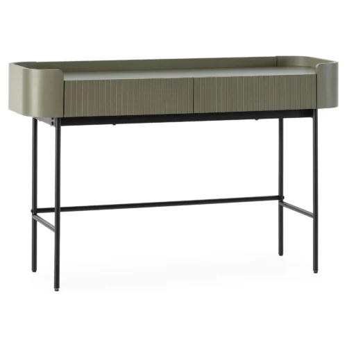 consola recibidor verde 120 cm