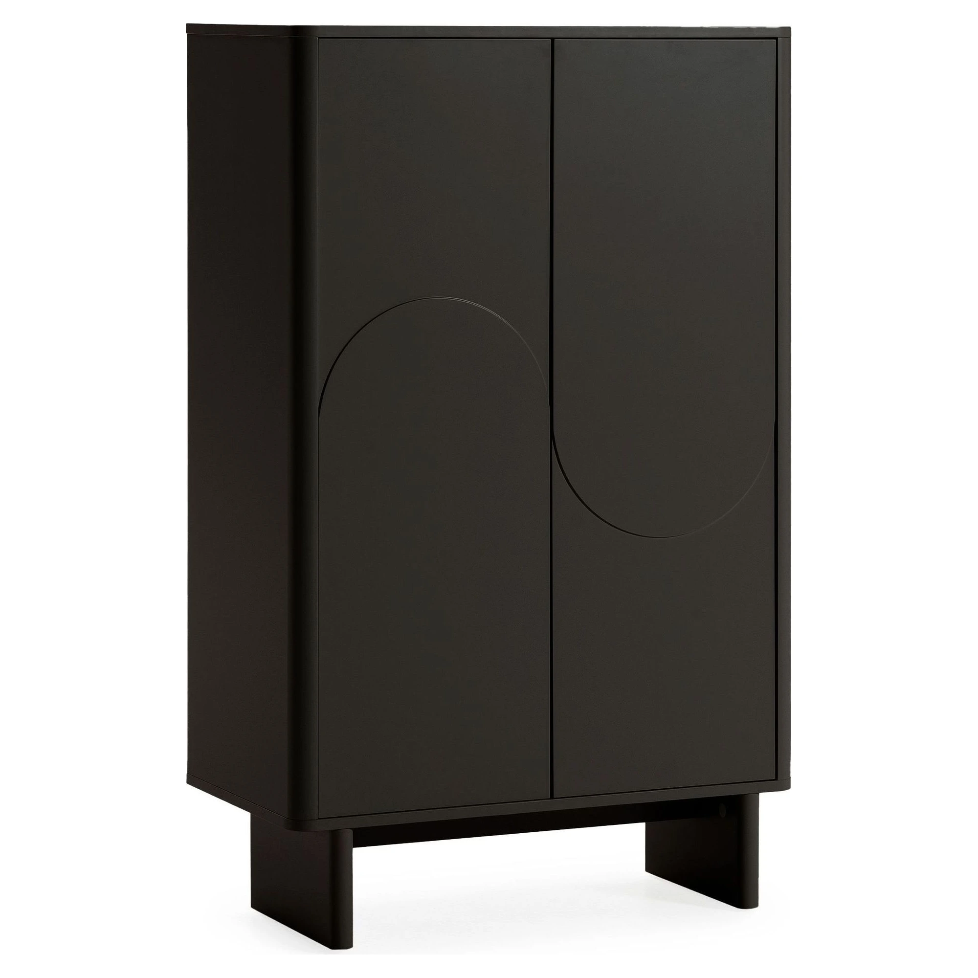 mueble auxiliar solei negro