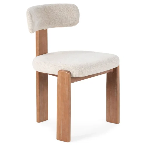 silla comedor roble lavado beige