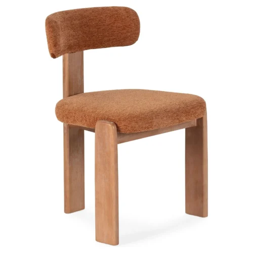 silla tapizada teja roble