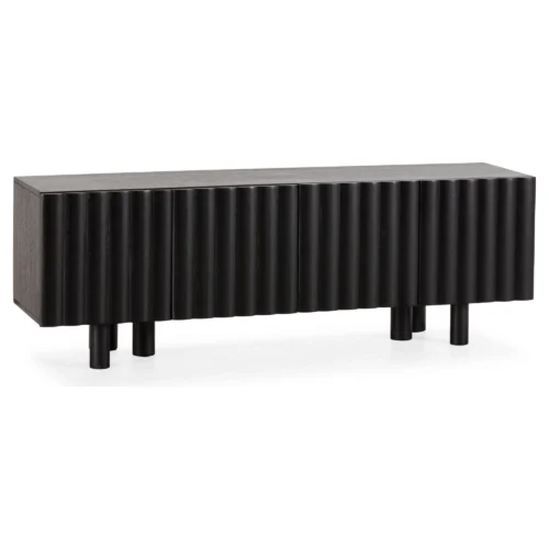 mueble tv negro tamira mango