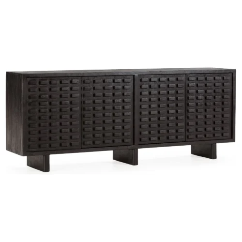 aparador inaya madera mango negro