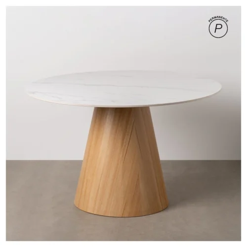 mesa comedor redonda ceramica