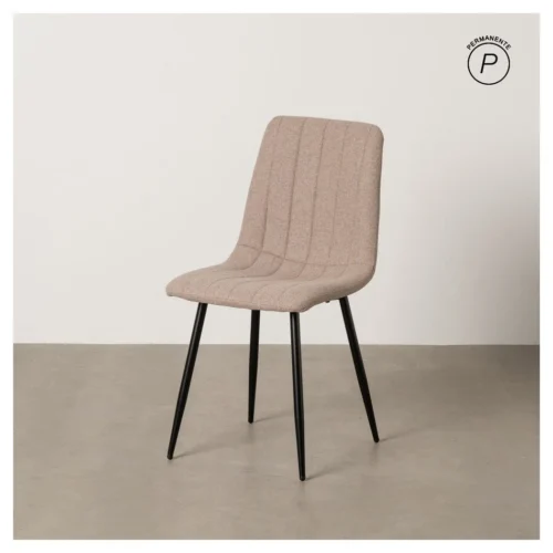 silla de comedor beige
