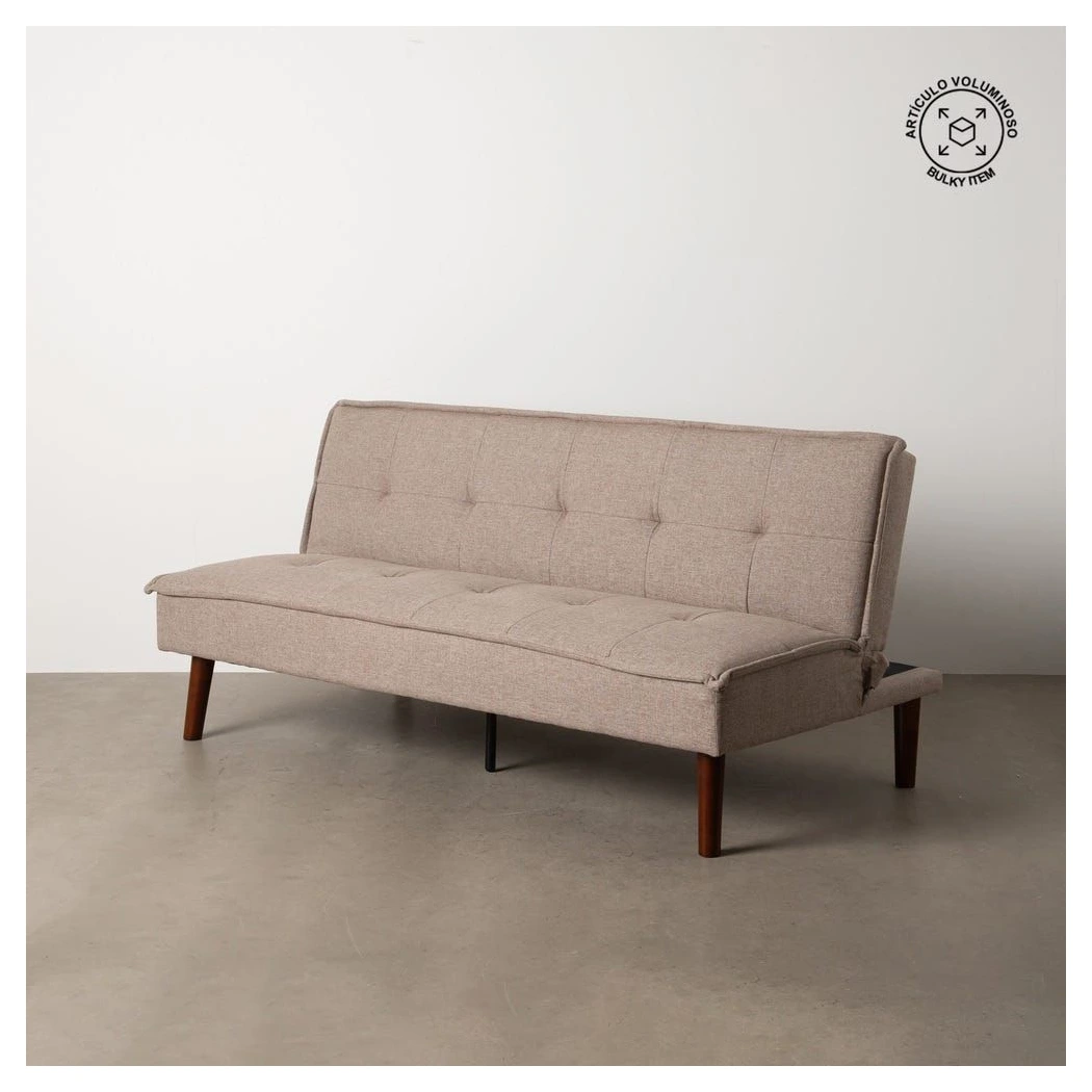 sofa cama beige