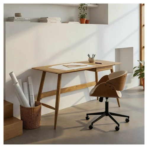 escritorio de madera de mango