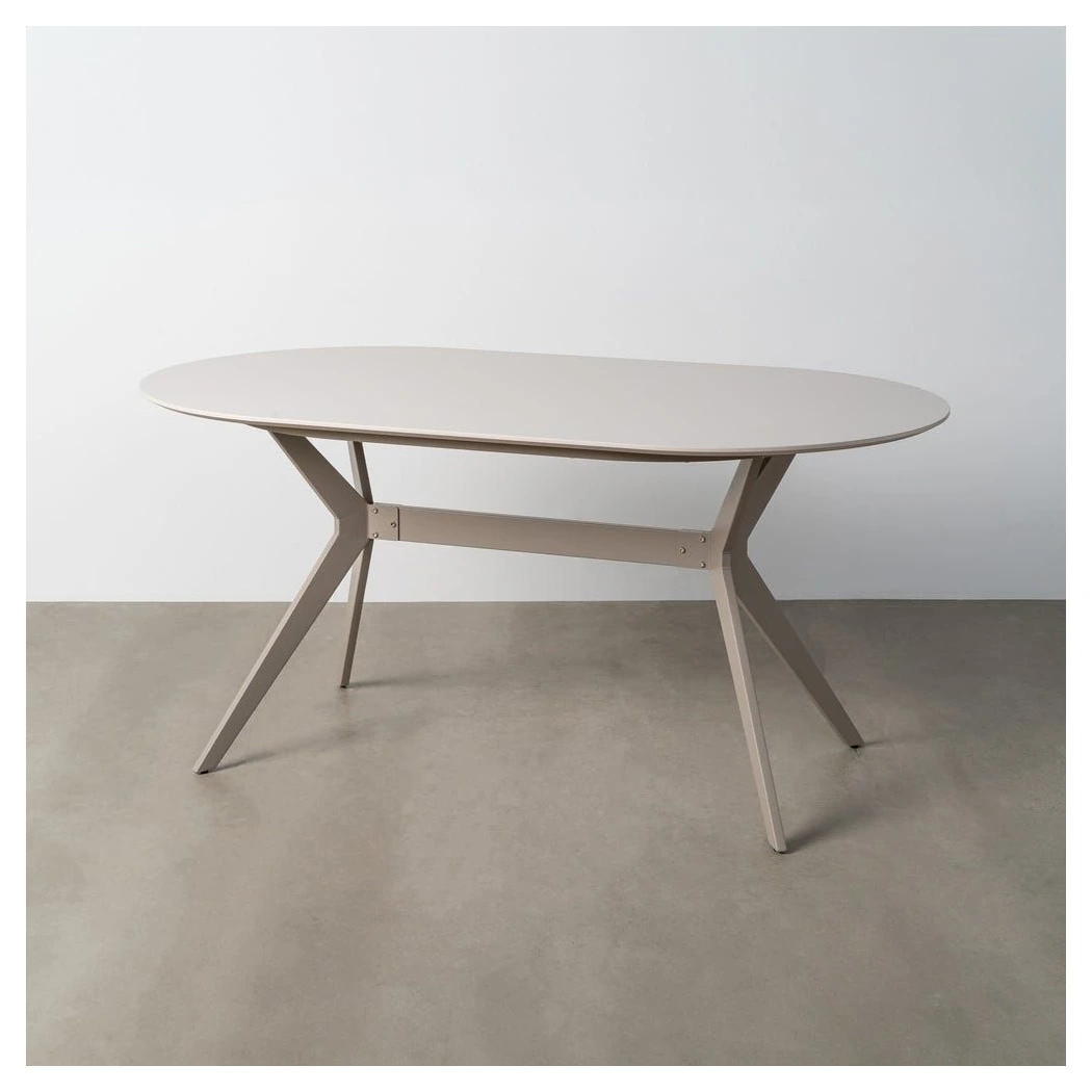 MESA COMEDOR GRIS DM 160