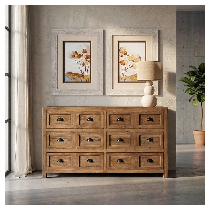 mueble recibidor madera reciclada
