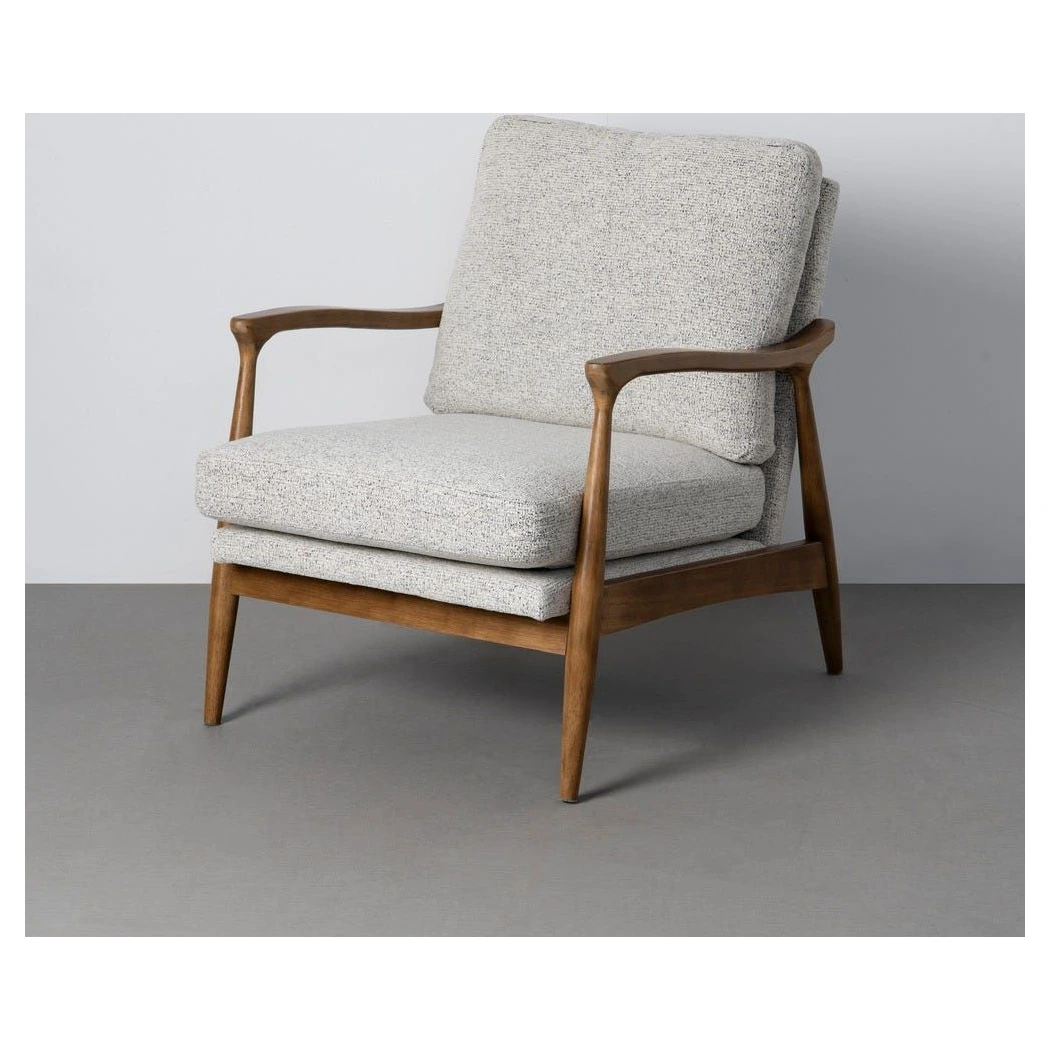 sillon jaspeado blanco gris madera