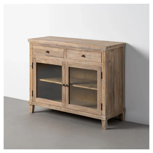 mueble recibidor de madera