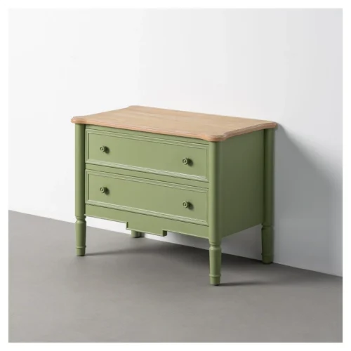 cómoda auxiliar verde