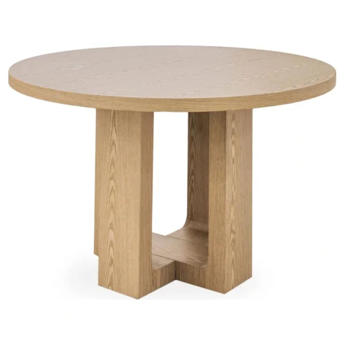 mesa redonda comedor roble maxine