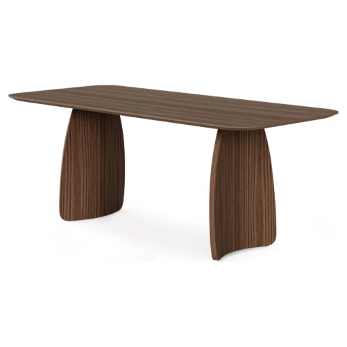 mesa comedor nogal kimberly 200