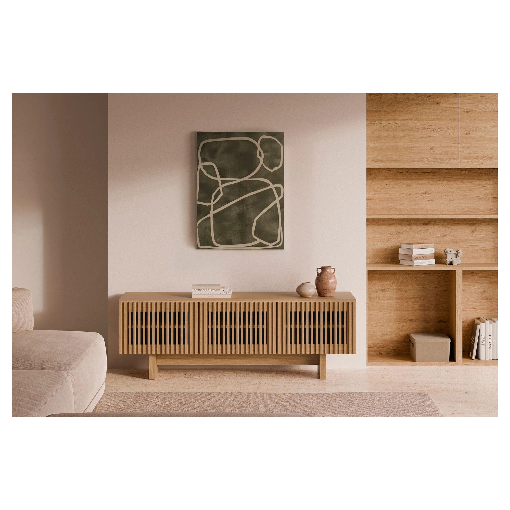 mueble tv roble lamas lugano
