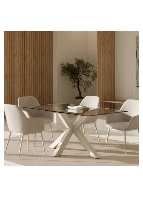 Silla ISABELLA beige (pata beige)