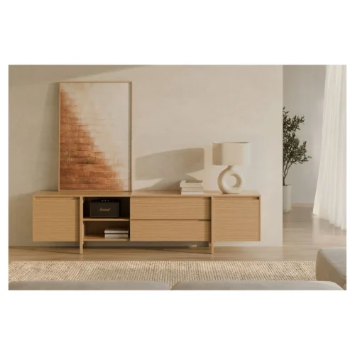 mueble tv roble pacific 240