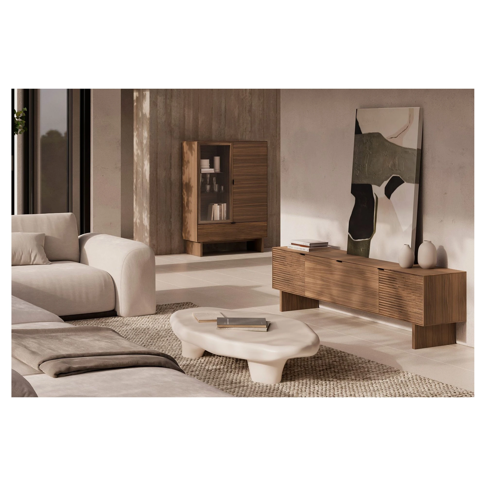 mueble tv 200 tulsa nogal