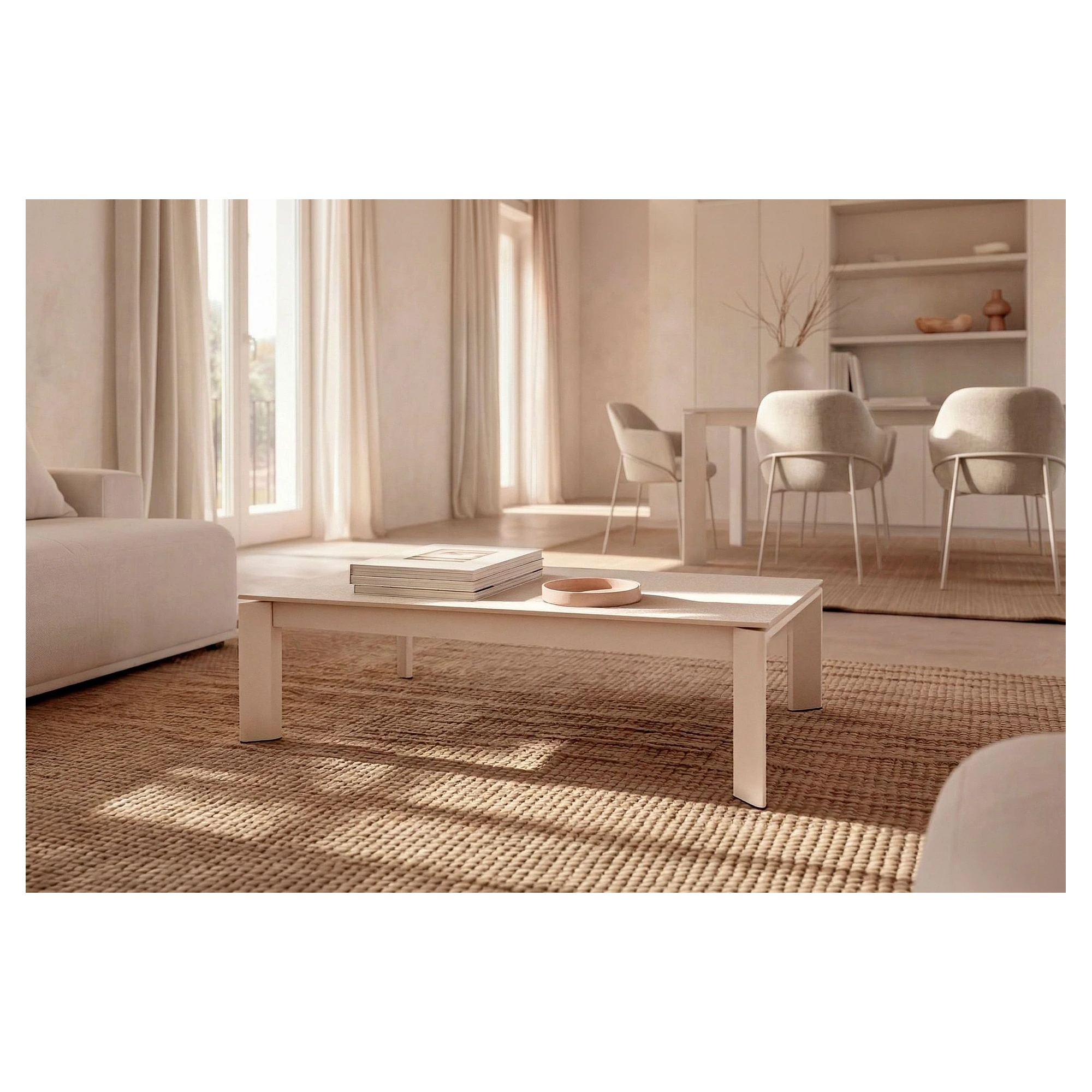 mesa centro elevable oliver travertino