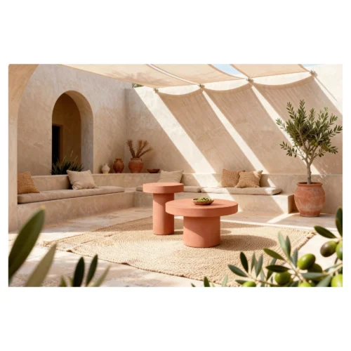 mesa de centro terracota donato
