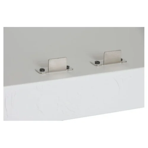 buffet madera reciclada hormigon blanco