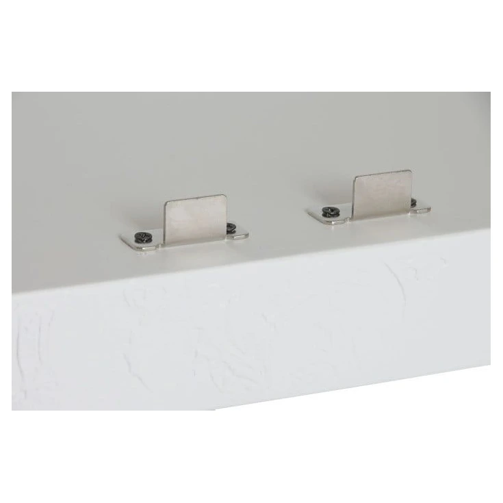 buffet madera reciclada hormigon blanco
