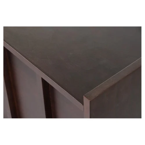 mueble tv mdf oscuro 200cm