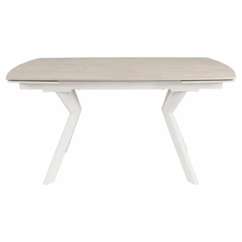 mesa de comedor extensible porcelanica