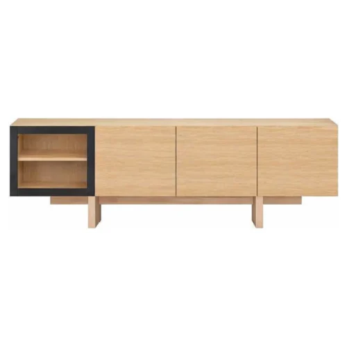 mueble tv roble natural