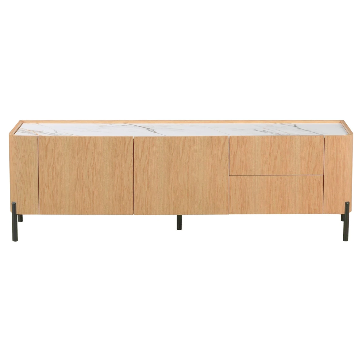 mueble tv roble natural