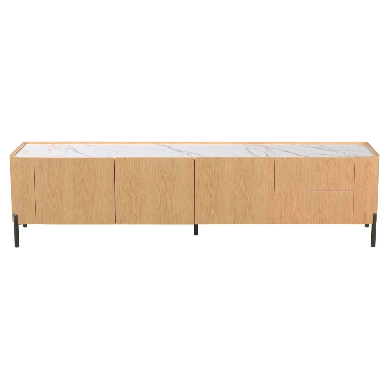 mueble tv roble natural