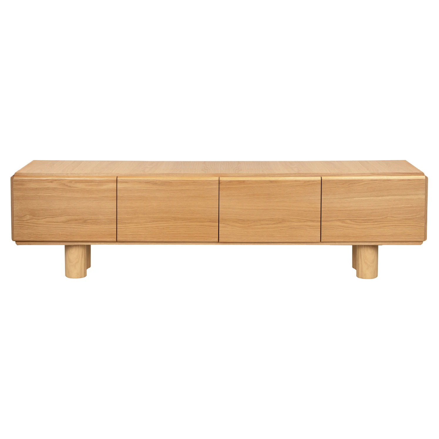 mueble de tv en roble