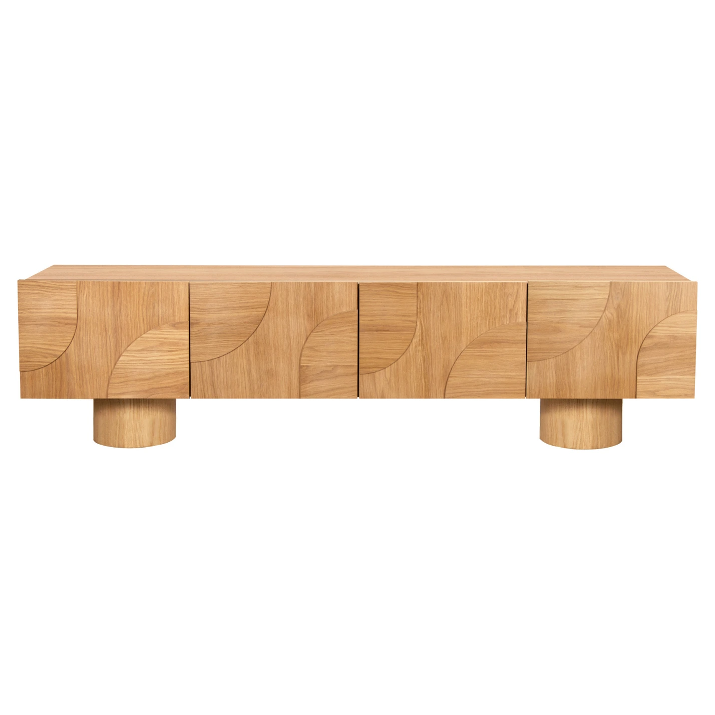 mueble tv chapa roble