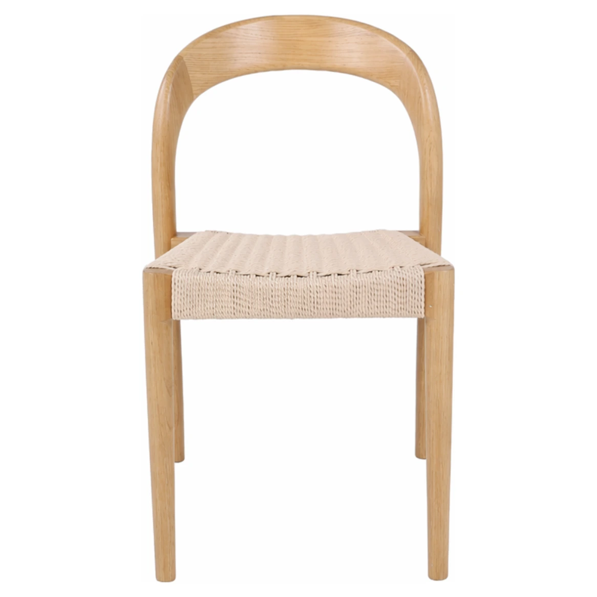 silla de madera natural