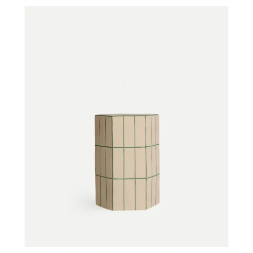 mesa auxiliar ceramica verde